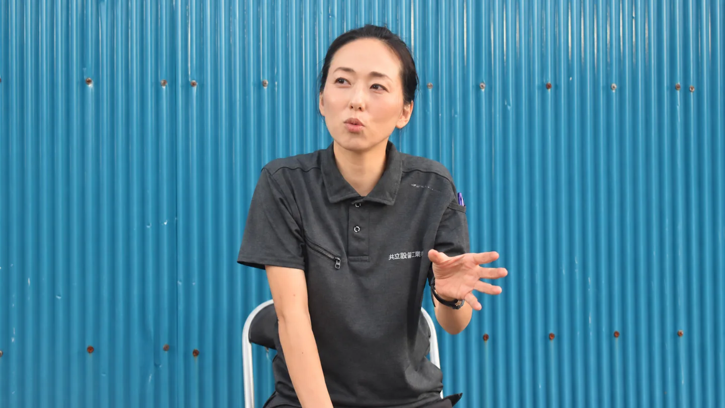 N.Tさんのインタビューの様子