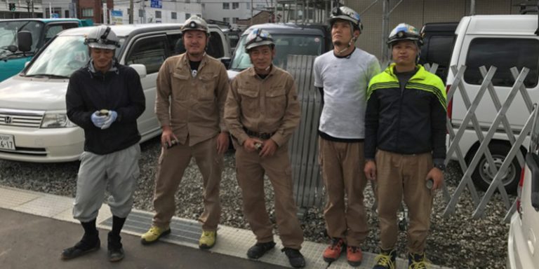 ジュース配り