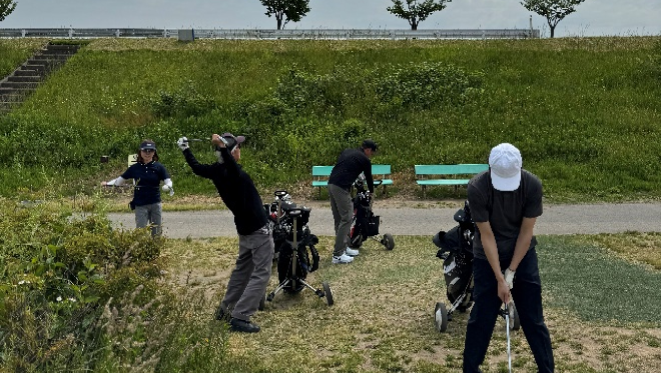 2024.6　ゴルフ愛好会（河川敷）